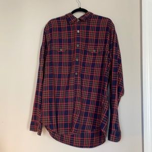 Plaid JCrew Button Down
